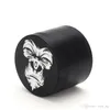 4Layer 50mm kruid tabakslijst zink legering kruid grasmolen chimpansee face rook crusher roken accessoires8125970