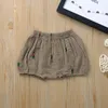 11 Styles Toddler Infant Baby Girl Boy Cotton Linen Shorts PP Pants Nappy Diaper Covers Cartoon Pattern Bloomers Summer Kids Clothing M1670