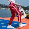 2019 NYTT SOMMER SOMMER STOLT TABGT SILK CROPPED TROUSERS ICE SILK CASIAL PANTS SPORT PANTS S-4XL