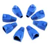 Freeshipping 200pcs PlasticCat5 cat5e Cat6 cat7 RJ45 커넥터 모듈 형 네트워크 케이블 플러그 끝 부츠 캡