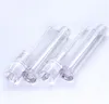 Lip Gloss Tubes Empty 7.8ML Lipgloss Tubes Round Transparent Lip Gloss Tubes With Wand Empty Clear EEA1713 100pcs