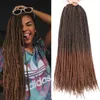 1packs 14 18inch Ombre synthtisch flechten Haare Häkeln 3s Box Zöpfe Haarverlängerung 24 Wurzelhaare für Blackwhite Wome4766439