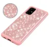 2 W 1 Podwójna warstwa Bling Glitter Hybrid Case Case dla Samsung Galaxy S20 FE 5G Ultra S10 Plus A01 S10E Cover