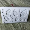 Sugarcraft Bladeren Siliconen Mold Snoep Polymeer Klei Fondant Mold Cake Decoratie Gereedschap Bloem Maken Gumpaste Rose Leaf