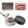 12 kleuren super waterdichte wenkbrauw enhancers kleurstof kleur wenkbrauwen multifunctionele oog brow crème eyeliner gel gratis schip 12pcs