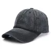 Denim baseball kepsar sommarpojkar flickor för barn solid cowboy snapback pappa hatt böjd takkåpa ljjj112