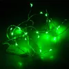 2m 20 LED LED String CR2032 Micro MICRO MINI Oświetlenie miedzi Silver Drut Starry LED Paski do świątecznych Dekoracji Halloween