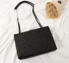 Diseñador de Bolsos de cuero Caviar Urba Lady Mujer Bolsa de Oro Plata Negro Cadena de la marca Shouder Bag Cross Body bag 26808