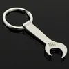 8.5*3.2cm Kitchen Tool Metal Wrench Spanner Lever Beer Bottle Opener Keychain Key ring