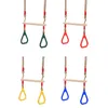 Anillos para niños Swing Playground Flying Gym Rings Swing Flying Pull Up Ring Sports Outdoor Indoor Gym Swing ZZA2360
