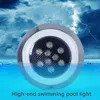 JML 12 W Sualtı Aydınlatma 24 V Paslanmaz Çelik IP68 RGB Beyaz Sıcak Beyaz LED Yüzme Havuzu Işıkları Kullanımda Güvenli