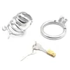 Stainless Steel Chastity Device Gourd Head Anti Masturbation and Adultery Male Chastity Cage Penis Exerciser Sex Toys G270B