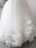 Precioso vestido de baile, vestido de niña de las flores, cuello joya, sin mangas, encaje de tul, cristal, vestido de novia, largo hasta el suelo, pieza de cumpleaños para niña