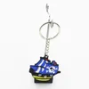 Pirate Series nyckelring i högsta kvalitet PVC Soft Gel Key Rings Fashion Jewelry Halloween Gift Keychain hela skepp9702742