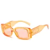 2020 Vintage Rode Rechthoek Zonnebril Vrouwen Mannen Mode Luipaard Vierkante Zonnebril Gafas De Sol Mujer6362529