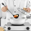 Silikon rostfritt stål köksredskap 9 st / set sked matklipp ägg beater hög temperatur mångsidig kök matlagning bakverk verktyg