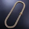 Gold Silver Color Micro Paved 8MM CZ Miami Cuban Chains Necklaces Bracelet Hiphop Mens Iced CZ Fashion Jewelry Gift253q