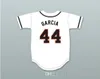 44 Rhinos Garcia White 32 Raffy Benitez Rhinos Baseball Jersey Key Peele Slap Ass Бесплатная доставка Бейсбольные майки Заказ смешивания Бесплатная доставка