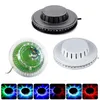 Efeitos de luz do estágio LED 7W 48LEDS RGB Auto Alteração de cor giratório girassol OVNIDO DE DISCO DISCO DJ DJ Club Pub Luzes de música