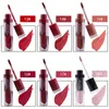 24 colori del marchio Liquid Rossetto impermeabile a lunga durata antiaderenti Cup Lip Gloss Labbra trucco nude rossetto opaco metallizzato