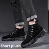 Buty Desert Botki Męskie Buty Prawdziwej Skóry Chukka Buty męskie Buty + Mężczyzna Snowboots Bota Masculina Botas Hombre Cuero Erkek Bot Ayakkabi Styli