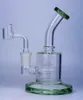 유리 물 파이프 Hookahs 독특한 봉 흡연 액세서리 Heady Glasses Dab Water Bongs Oil Rigs With 14mm Banger