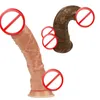 245cm silicone vibrador grande pau realista macio vibrador 55cm faloimitador flexível pênis adulto brinquedos sexuais para women4073167