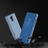 PU Leather Mirror Flip Stand Case For Oneplus 8 Pro 7T Pro One Plus Nord 7T 6T 6
