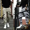 TYBURN New 2019 Casual Joggers Pants Men Cotton Elastic Long Haren Trousers pantalon homme Camo Military Army Cargo Pants Men SH190915