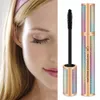 QIC Eyeliner stellato Colore nero opaco 4D Mascara lungo Impermeabile Penna per tatuaggio con eyeliner liquido super sottile 3D a lunga durata