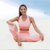 2019 nuovo yoga set workout senza soluzione di allenamento senza soluzione di allenamento yoga sportswear fitness reggiseno sportivo abiti palestra abbigliamento leggings sport donne vestito fitness