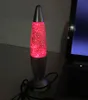 Lampada lava 3D Rocket Night che cambia colore multiplo RGB LED Glitter Party Mood Night Light Regalo di Natale Lampada da comodino Night Christmas 8134235