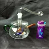 Cup type water bottle Wholesale Glass Bongs Accessories, Glass Water Pipe Smoking, Free Shipping