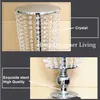 Bruiloft Centerpieces Tafel Decoratie Props Tall Upscale Crystal Bead Gordijn Cited Candlestick Welcome Areace Decoratie Props