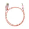 0.25m 1 M 2M 3M Micro USB-oplader Kabels Type C Gevlochten Data Cord voor Samsung S8 S9 Note 8 Android Smart Phone