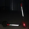 Autocollants réfléchissants pour scooter électrique Bikiight, autocollants pour pédales, tige autocollante réfléchissante pour Scooter électrique Pro