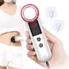 3 in 1 Ultrasound Fat Burning Machine Cellulite Removal LED Skin Rejuvenation EMS Slimming Device Home