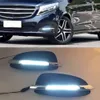 2 шт. Для Mercedes Benz V-Class Vito V250 V260 2016 2017 2018 2019 LED DRL дневные ходовые огни передней противотуманной лампы