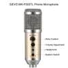 MK-F500TL Telefoon Microfoon voor Computer Professionele Condensor Wired USB Studio Mic For Karaoke Recording met Stand Tripod