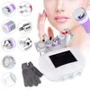 9 In 1 Diamond Dermabrasion Machine met Microdermabrasie en Huidverstrakking Dubbele Diepe Reinig Voeding Dubbele Absorptie