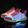 LEDトレーナーナイトランニングシューズファッションカラフルな輝くスニーカー男性女性LEDシューズトップ販売ドロップ輸送