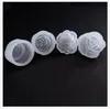 UV Resin Jewelry Liquid Silicone Molds 3D Rose Flowers Resin Charms Mold Polymer Clay Jewelry Making Moulds 4 Style