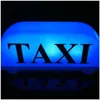 auto Taxi Light New LED Roof Sign 12V con base magnetica Taxi dome