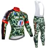 jerseys de cyclisme de camouflage