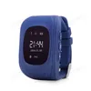 Q50 OLED Kids039 GPS Relógio SOS Chamada crianças relógio inteligente relógio de pulso localizador rastreador bebê antiperdido monitor DHL 2021211