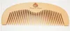 Groothandel Dichte Tanded Peach Wood Comb Advertentiegeschenken Accepteer gratis letters en markering SZ181 7.30