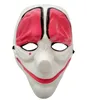 The Heist Wolf maskiert Payday 2 Maske Dämon Joker Bankräuber PAYDAY 2 Spielmaske Halloween Maskerade Cosplay Kostüm Party Requisiten