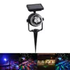 Solar Projector Light Solar Rotating LED Projection Light Garden Lawn Lamp Outdoor Waterproof Colorful Christmas Light