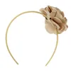 Kids Princess hair sticks Sweet boutique stereo pearl flowers Girls headbands children Floral birthday party hair accessories Y1525