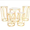 Wedding table Centerpieces acrylic iron column backdrops table flower vase holder cake cupcake dessert table tall Cake Stand craft2895